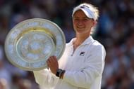 Barbora Krejcikova at Wimbledon 2024. (Photo: Getty)